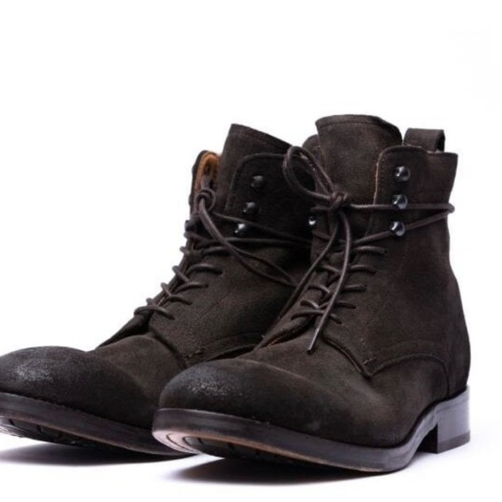 Hudsonshoes Yew Brown suede Brown Boots